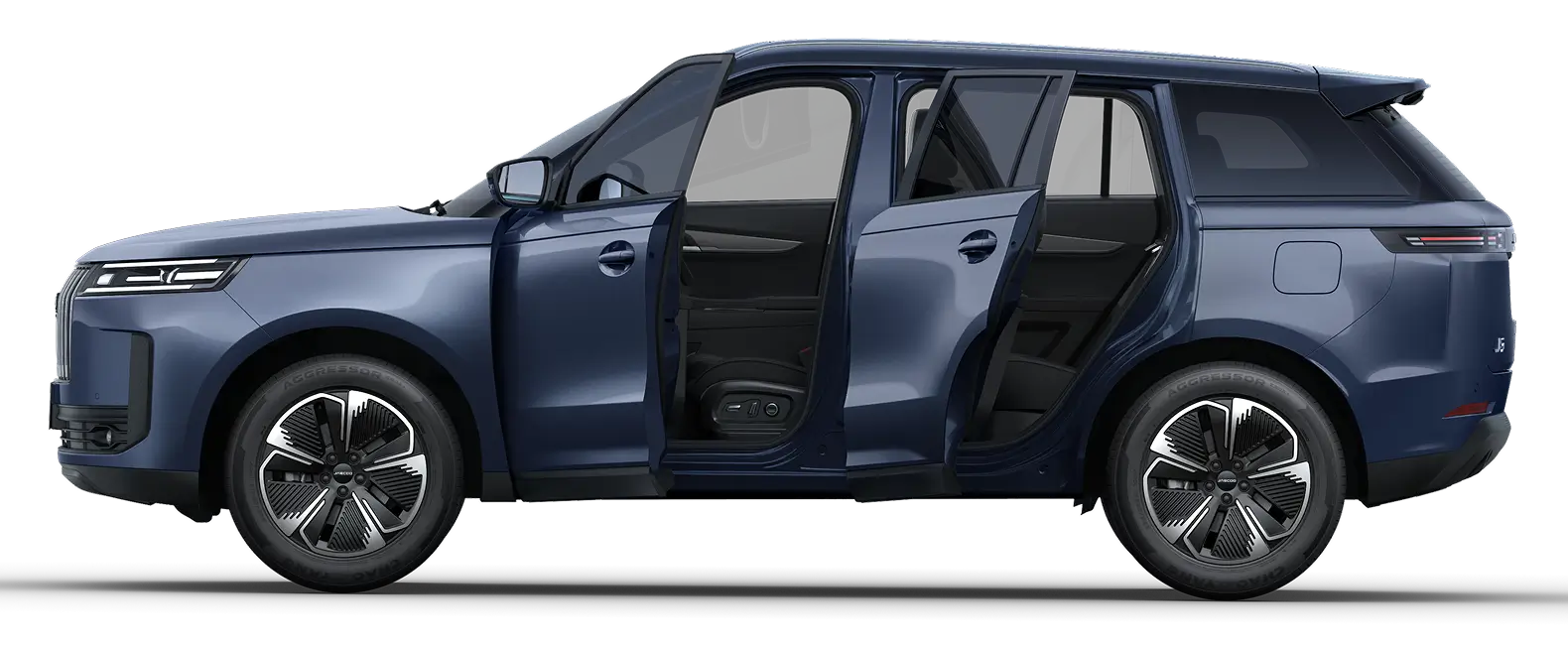 A side view of a JAECOO j5