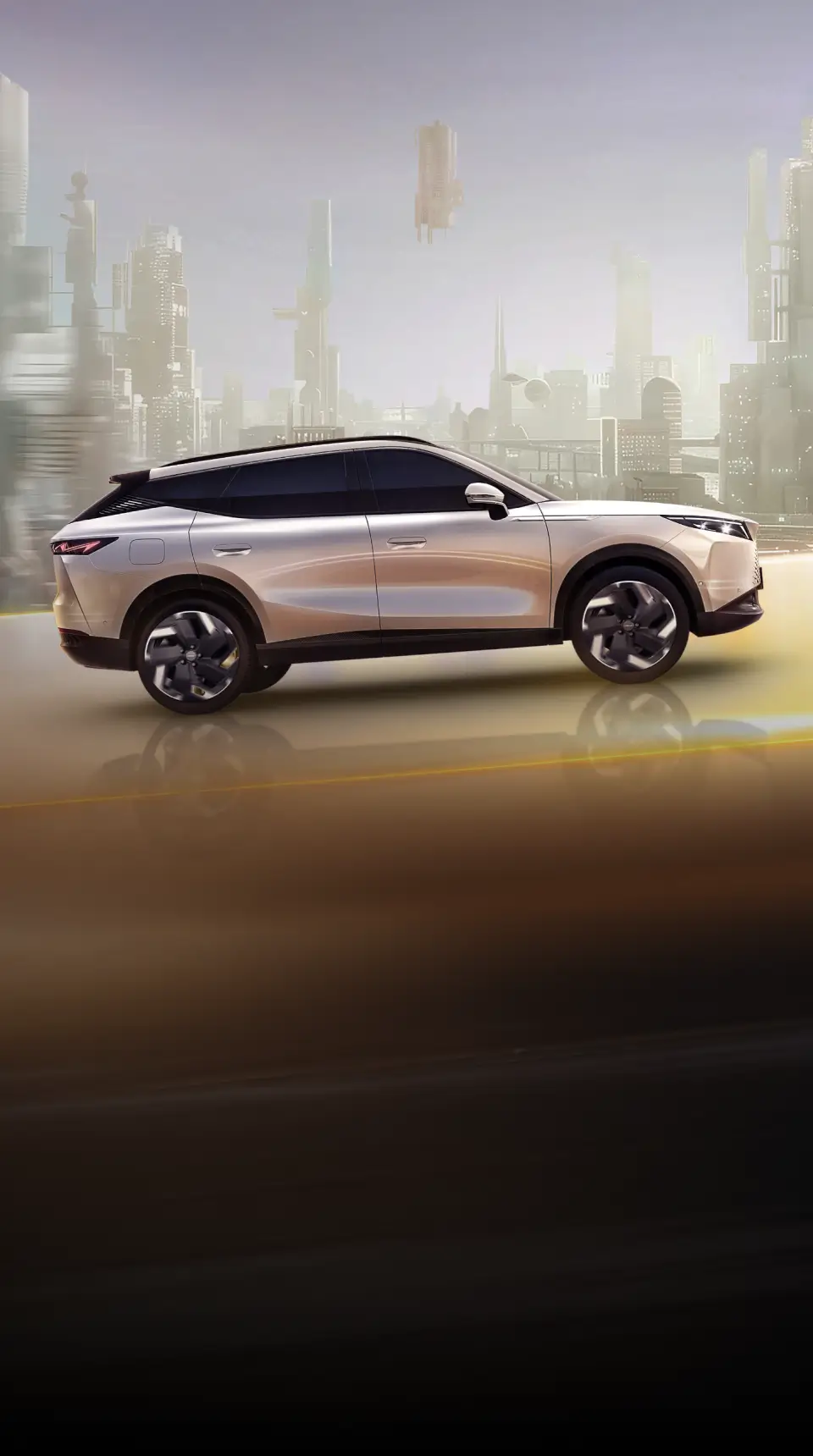 OMODA C7 side view