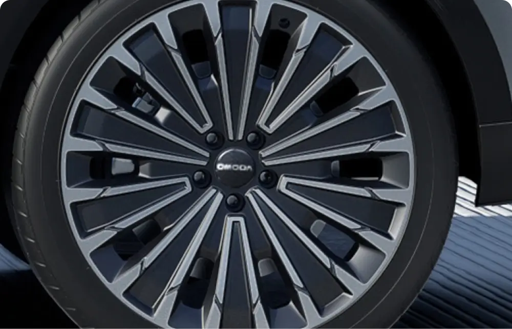 20-Inch Multi-Spoke Alloy Wheels