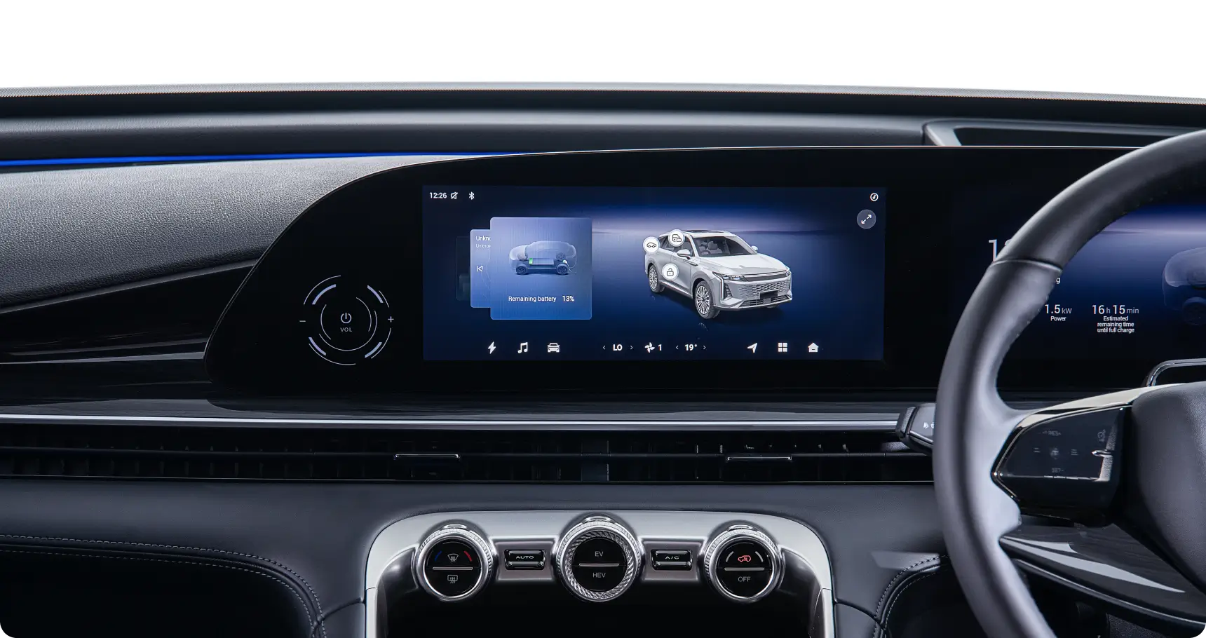 Full EV or Smart Hybrid with 6 Adaptive Drive Modes