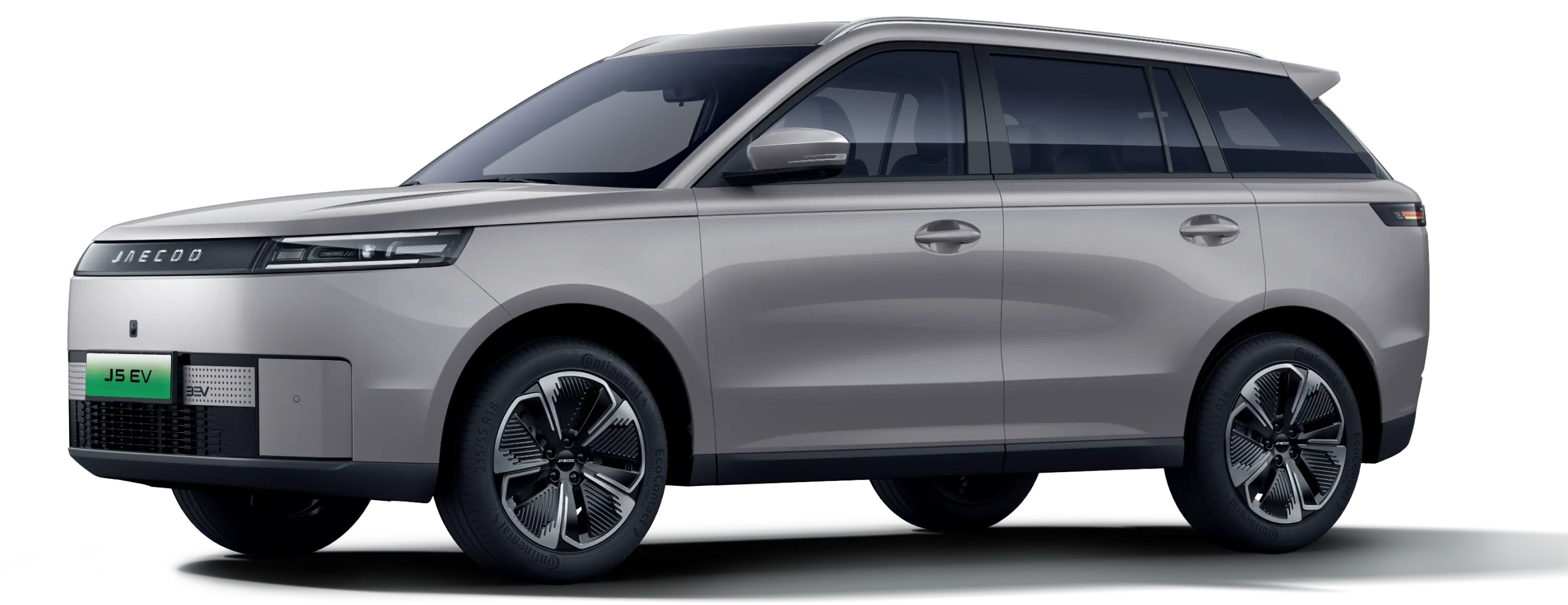 A side view of a JAECOO j5ev
